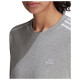 Adidas Γυναικεία μακρυμάνικη μπλούζα Essentials 3-Stripes Long-Sleeve Tee